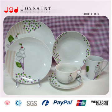 China Wholesale Hot Selling 10.5 Ceramic Dinner Plate Porcelain Dinnerware